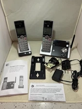 AT&T CL82215 2 Phone Handset Caller ID/Call Waiting Cordless Answering System