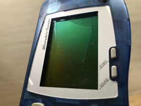 Wonder Swan Skeleton Blue Console Japan - With Defects LG7621