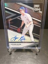 2020 Panini Elite Extra Edition - Logan Allen #56 Signatures (AU, RC)