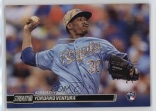 2014 Topps Stadium Club Rainbow Foil Yordano Ventura #89 kc3