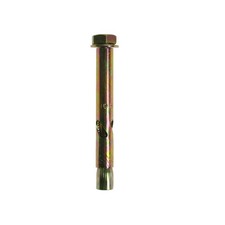 Jcp Fixings Sleeve Anchors Hexagon Bolt Zyp 12mm/M10 x 125 - Box of 25