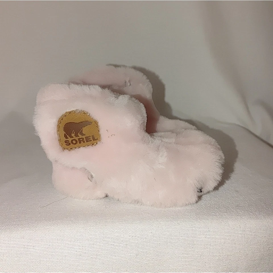 Zapatilla SOREL Pata de Oso Rosa Claro Bebé Talla 2 NN2943-626 Foto 2 de 4