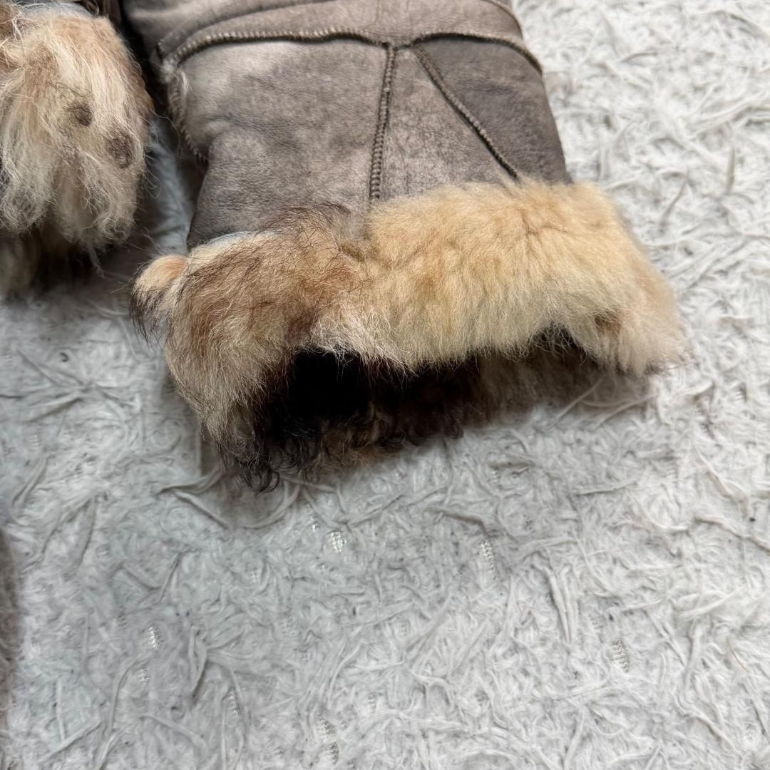 Avirex B-3 Patchwork Shearling Flight Jacket M Le… - image 5