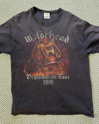 Vintage Motorhead Orgasmatron Tour T-Shirt Size Large