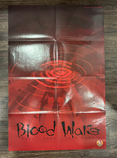 Blood Wars Duel Deck Card Game Poster 21x31.5" 1990s TCG Promo Vampire