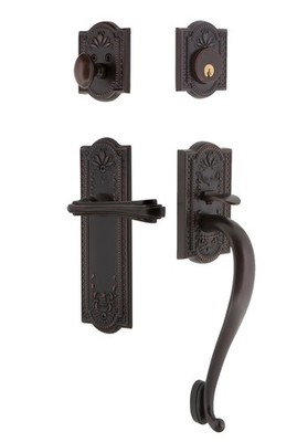 Nostalgic Warehouse MEAFLR_ESET_238_SG_RH Meadows Right Handed - Bronze