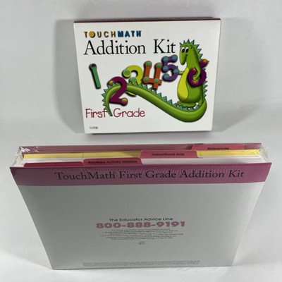 TouchMath 1st Grade Addition Kit (TM731, First Grade, 1998) ** New, Sealed!