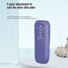 IPL Hair Removal Device 5 Energy Levels Body Epilator 2 Flash Modes Ice Cooling