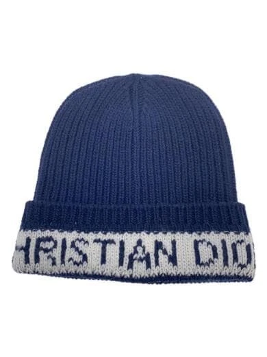 Christian Dior / casquette tricot /   / laine / NEUF / motif allover / homme