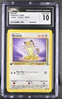 CGC GEM MINT 10 Pokemon Meowth 56/64 1999 Jungle 1st Edition