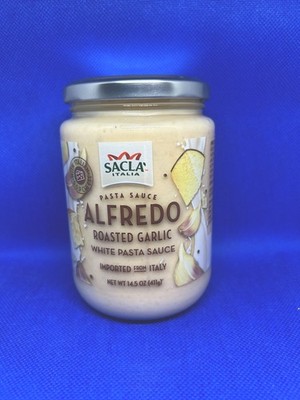 Lot Of 2 Alfredo Roasted Garlic Pasta Sauce By Sacla Italia