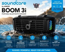Soundcore Boom 3i Bluetooth Speaker IP68 Waterproof Floating 50W Portable