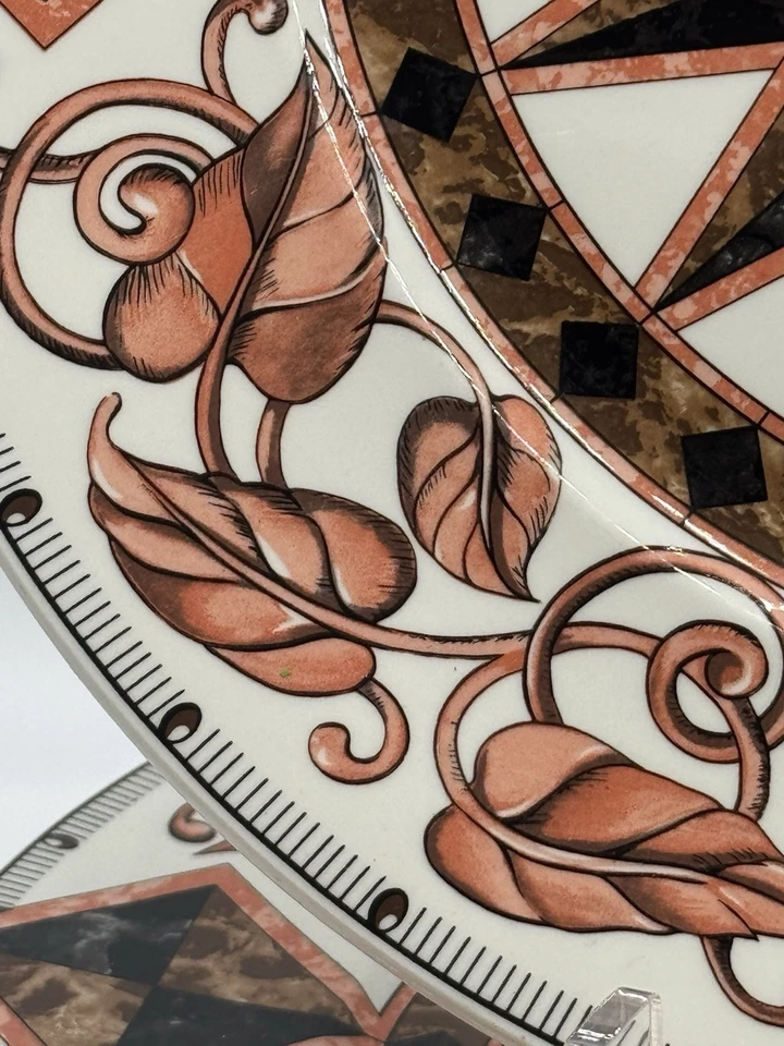 Villeroy & Boch 1980 Gallo Design Grande 12 pulgadas Cargador/placas Juego de 6, Alemania Foto 4 de 4