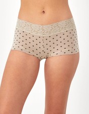 Maidenform Cotton Boyshort with Lace