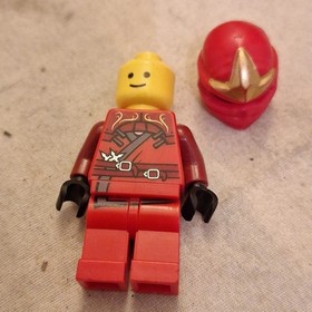 LEGO Ninjago Minifigure Kai ZX Minifig Figure Set 9441 9449 Red Ninja RARE HTF