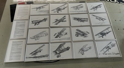 Jules Wagner Aeroplane/Airplane Print Collection