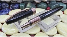 Rollerball Visconti Michelangelo Negra Oro Rosa