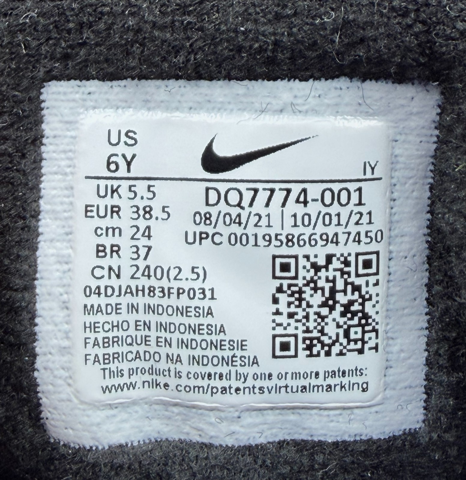 Size 6Y  - Nike Air Max Penny 1 Mid Orlando DQ7774 001 thumbnail 10