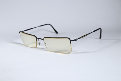 Silhouette Brille 7529 50 Herren Schwarz Halbrand Titan Brille Brillengestell