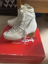 EDEA Overture Figure Skates Size 230C/ UK 2-2.5 Excellent Condition