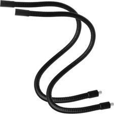 20" Gooseneck Tube Extension Holder, 2 PCS 1/4"-20 Female to Male