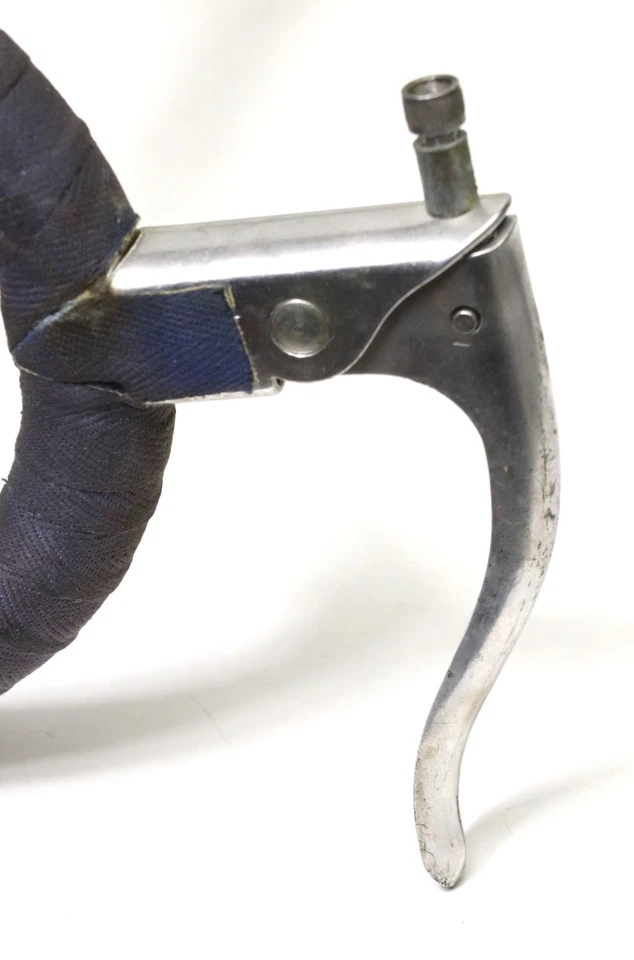 Manubrio corsa Belleri - vintage handlebar 1950's with Balilla brake levers - Immagine 4 di 4