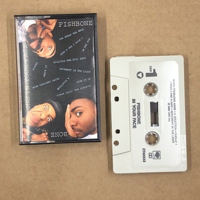 FISHBONE Cassette Tape 80s Punk Ska Reggae IN YOUR FACE WHEN PROBLEMS ARISE