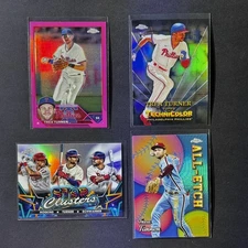 *LOT* TREA TURNER Refractors & RC ERROR - 4 Card Lot of 2023-24 Topps Chrome 
