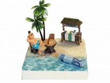 Geldgeschenk Tiki Bar Mann Urlaub Reise Strand Geburtstag Männertraum