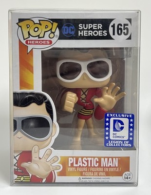 Funko Pop! DC Super Heroes - Plastic Man #165 - Legion of Collectors - W/Protect