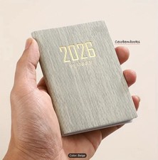 2026 A7 Weekly Planner Notebook - Slim Design, Diary, Daily Calendar
