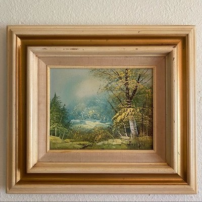 Original Oil Painting Signed 15''x17''/Art Painting/Wall Art Paint