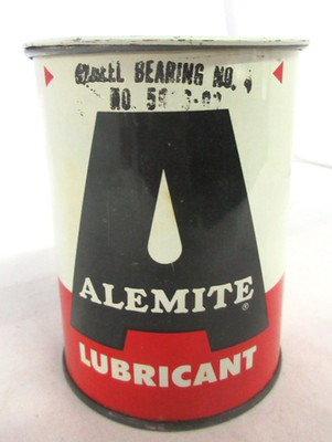 VINTAGE ADVERTISING  ALEMITE   1 LB GREASE AUTO OIL PETROLIANA FULL 830-D