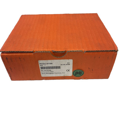 Saia Burgess PCD4.W100 Analog Combination Module (4AI / 2AO) New & OVP