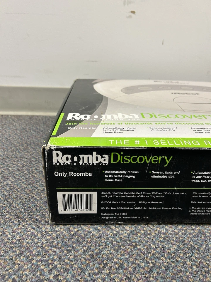 iRobot Roomba Discovery con aspiradora de piso remota en caja usada.! Foto 2 de 4
