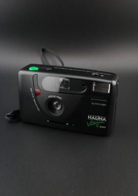 Halina Vision C XMS Vintage 1990's 35mm Film Point & Shoot Camera tested working