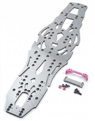 Precision-Crafted SSG Graphite Main Chassis Designed for Sakura D3