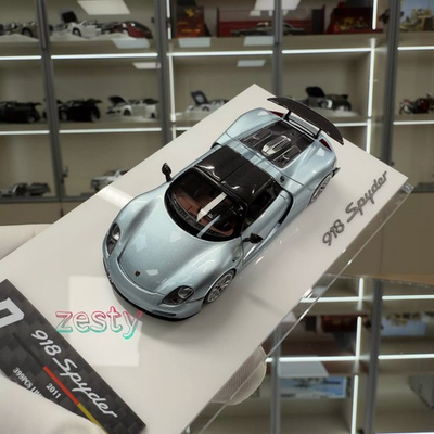 #ad BCP 1:64 porsche 918Spyder resin car model decoration collection $118.99