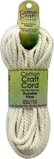 Natural 75FT Macrame 4mm Cotton Cord by Pepperell Braiding Company 