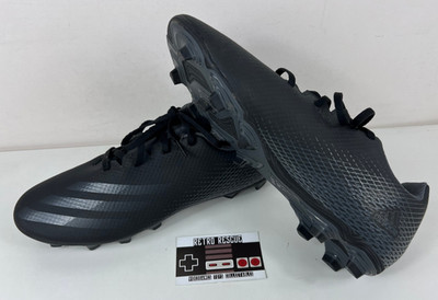 Adidas X Ghosted.4 FxG schwarz Fußballschuhe UK 9,5 sauber leicht Ghosted 4