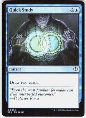 Quick Study 65 Secrets of Strixhaven Magic the Gathering