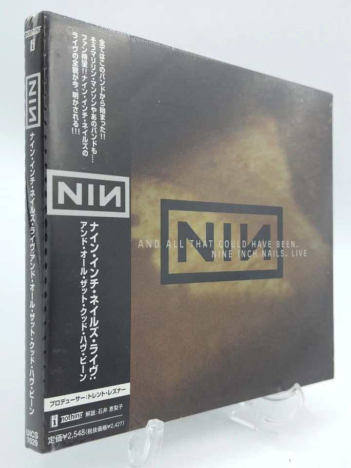Nine Inch Nails / And All That Could Have Been UICS-1029 Unopened CD from Japan Foto 2 de 4