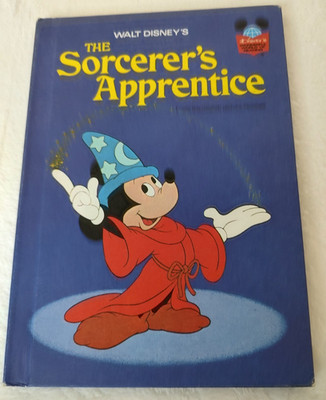 Walt Disney's The Sorcerer's Apprentice Hardcover 1973