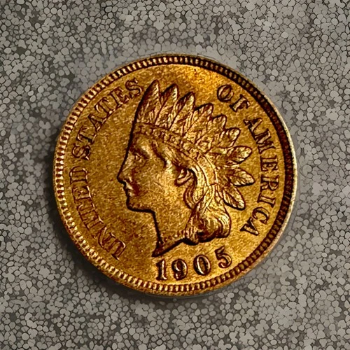 Choice BU 1905 Indian Head  Cent Philadelphia nice MS red luster