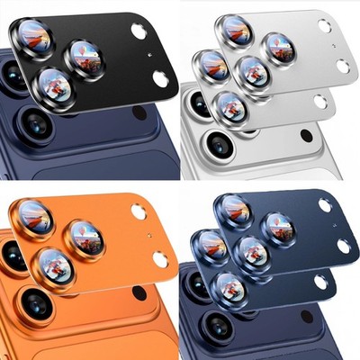 Lot 4 Camera Lens Protector for iPhone 17 Pro Max Full Coverage Metal Cover
