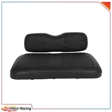 Golf Cart Front Cushion Seat Cover For EZGO TXT Black