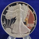 1987‑S American Silver Eagle • 1 oz Proof • No Box or COA
