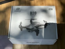 DEERC D20 Portable Quadcopter Camera Drone - Untested