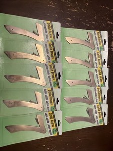 10 COUNT NUMBER 7 HY-KO 4" Solid Brass House Number L@@K NO RESERVE