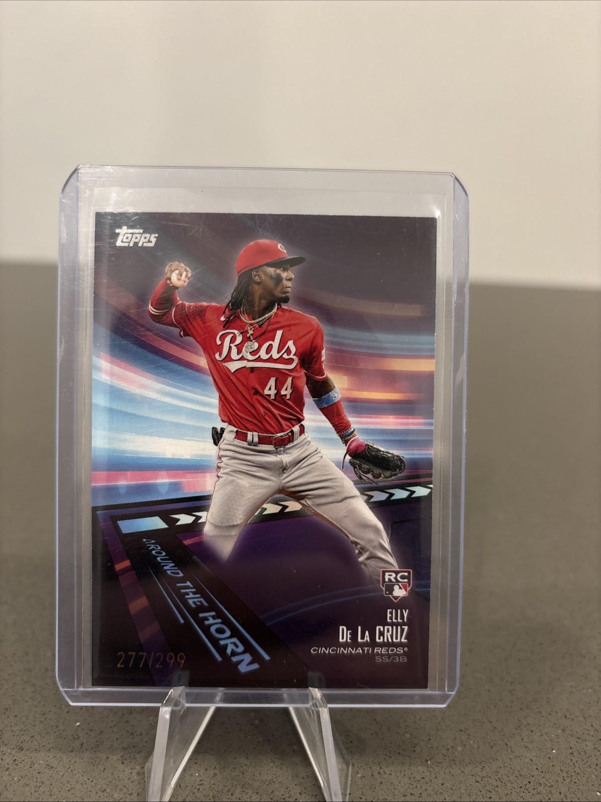 2024 Topps Series 2 - Around the Horn Elly De La Cruz #ATH-19 Black /299 (RC)